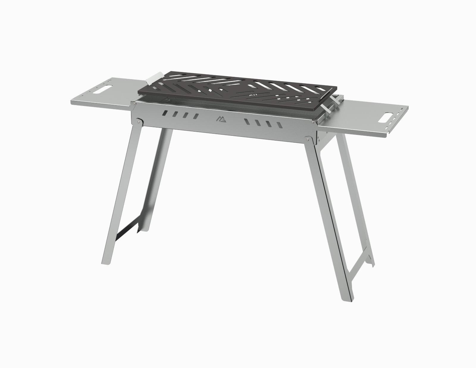 SEHPALI GALVANİZ KATLANIR MANGAL 50*30
