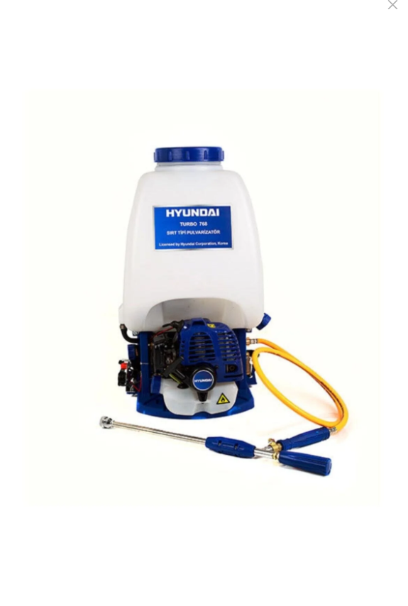 Hyundai Turbo 768 Benzinli Ilaçlama Makinası (PULVERİZATÖR) 25 Lt Gizimak