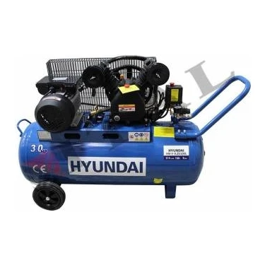 Hyundai Hm-V-0.25 100 Lt Çift Kafa Monofaze Hava Kompresörü